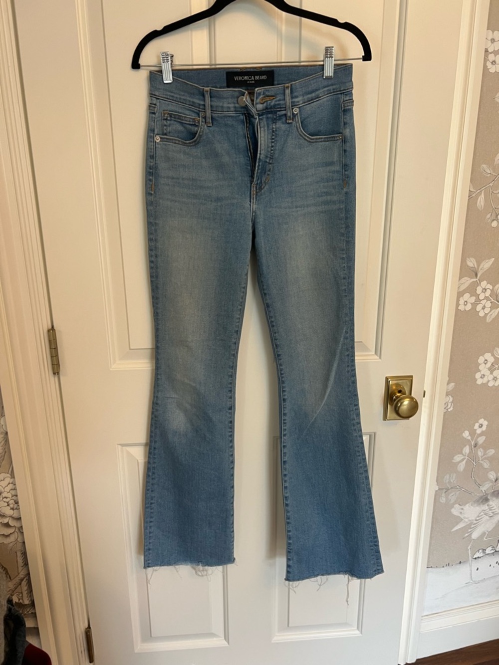 Veronica Beard Carly high rise Flare Jeans